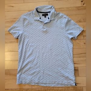 Banana Republic Men's Size Medium Blue Polo Shirt
